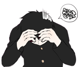 Sticker of boys sticker #12790254