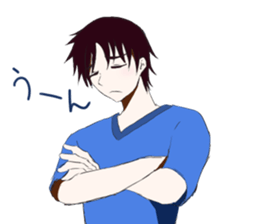 Sticker of boys sticker #12790261