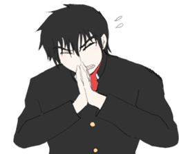 Sticker of boys sticker #12790264