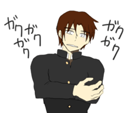 Sticker of boys sticker #12790270