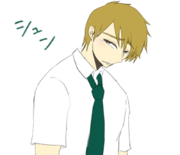 Sticker of boys sticker #12790277