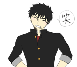 Sticker of boys sticker #12790281