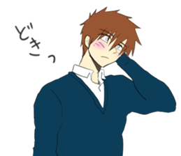 Sticker of boys sticker #12790282