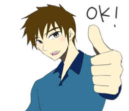 Sticker of boys sticker #12790284