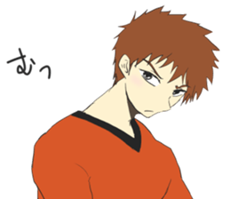 Sticker of boys sticker #12790290