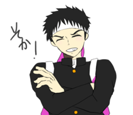 Sticker of boys sticker #12790291