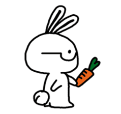 Putchy Megane Rabbit sticker #12791859