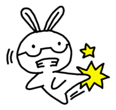 Putchy Megane Rabbit sticker #12791860