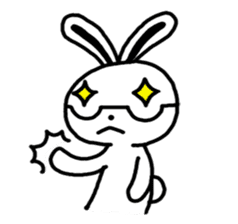 Putchy Megane Rabbit sticker #12791873