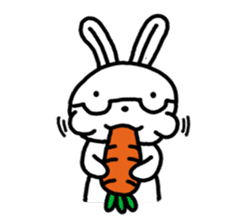 Putchy Megane Rabbit sticker #12791876