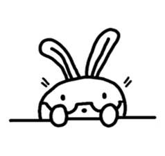 Putchy Megane Rabbit sticker #12791879