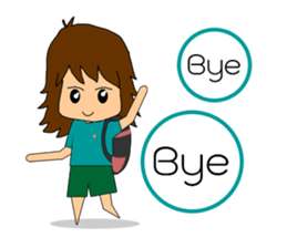 Tim and Jane sticker #12791972