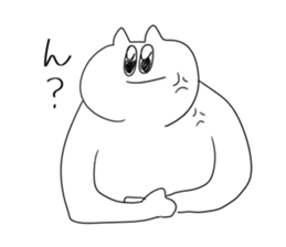 little vocabulary cat sticker #12792253