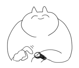 little vocabulary cat sticker #12792255