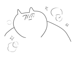 little vocabulary cat sticker #12792269