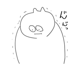 little vocabulary cat sticker #12792276