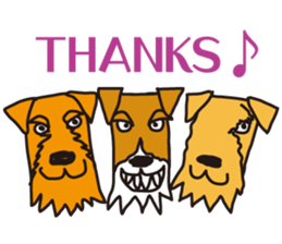 TERRIER! TERRIER! sticker #12793389