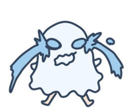 Cute ghost "SUSAN" sticker #12793489