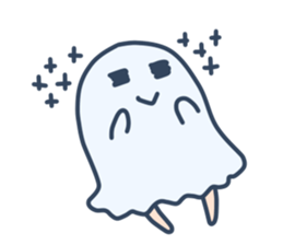 Cute ghost "SUSAN" sticker #12793491