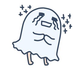Cute ghost "SUSAN" sticker #12793492