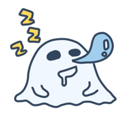 Cute ghost "SUSAN" sticker #12793505