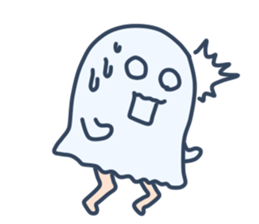 Cute ghost "SUSAN" sticker #12793506