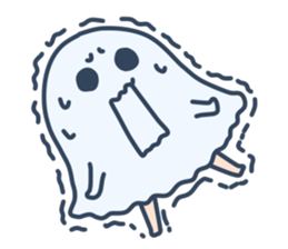 Cute ghost "SUSAN" sticker #12793508