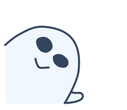 Cute ghost "SUSAN" sticker #12793514