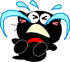 Friends of cute cat-10 sticker #12793933