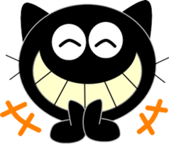 Friends of cute cat-10 sticker #12793935