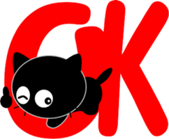 Friends of cute cat-10 sticker #12793941