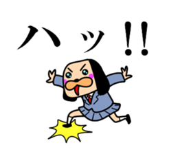 The drooped ears Doggy is a girl 2 sticker #12794005