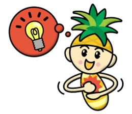 Pineapple_Boy sticker #12794200
