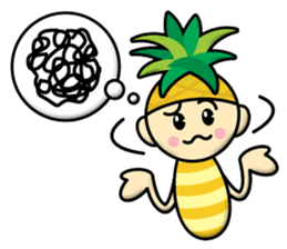 Pineapple_Boy sticker #12794201