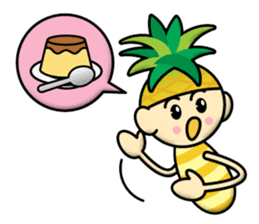 Pineapple_Boy sticker #12794203