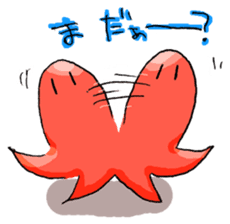 lunchmate tako-san sticker #12794645