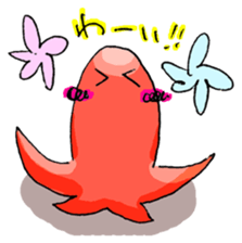 lunchmate tako-san sticker #12794652