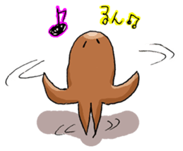 lunchmate tako-san sticker #12794655