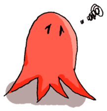 lunchmate tako-san sticker #12794659