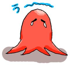 lunchmate tako-san sticker #12794660