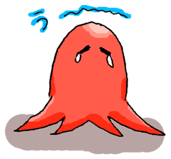 lunchmate tako-san sticker #12794660