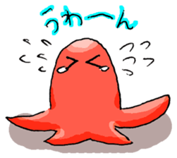 lunchmate tako-san sticker #12794661