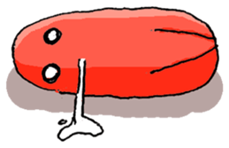 lunchmate tako-san sticker #12794662