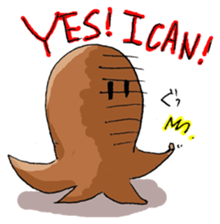 lunchmate tako-san sticker #12794669