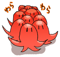 lunchmate tako-san sticker #12794673