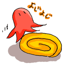 lunchmate tako-san sticker #12794675