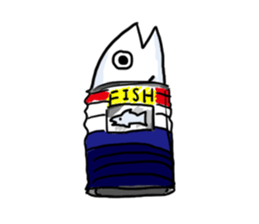 Trash Fish sticker #12795094