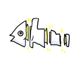 Trash Fish sticker #12795114