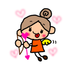 Sticker of ORANGE chan and BROWN kun, sticker #12795155