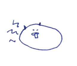 Character pretty leisurely sticker #12795242